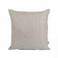 Cushion MUDELL 45x45 Anthracite Gray Pied Poule with Velvet Back