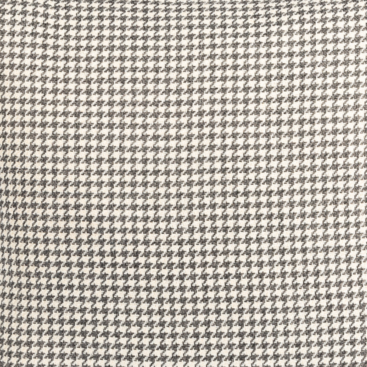 Almofada MUDELL 45x45 Cinza Antracite Pied Poule com Verso Veludo