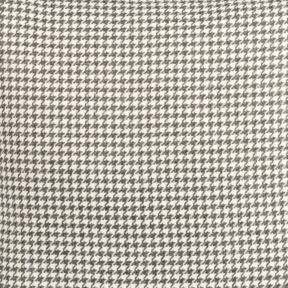 Almofada MUDELL 45x45 Cinza Antracite Pied Poule com Verso Veludo