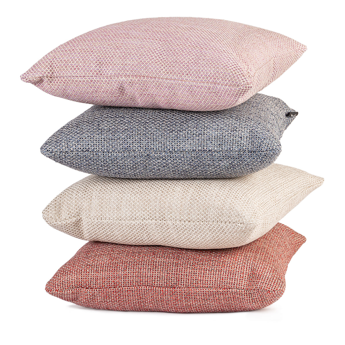 MUDELL Cushion 45x45 Pink and Beige Intertwined