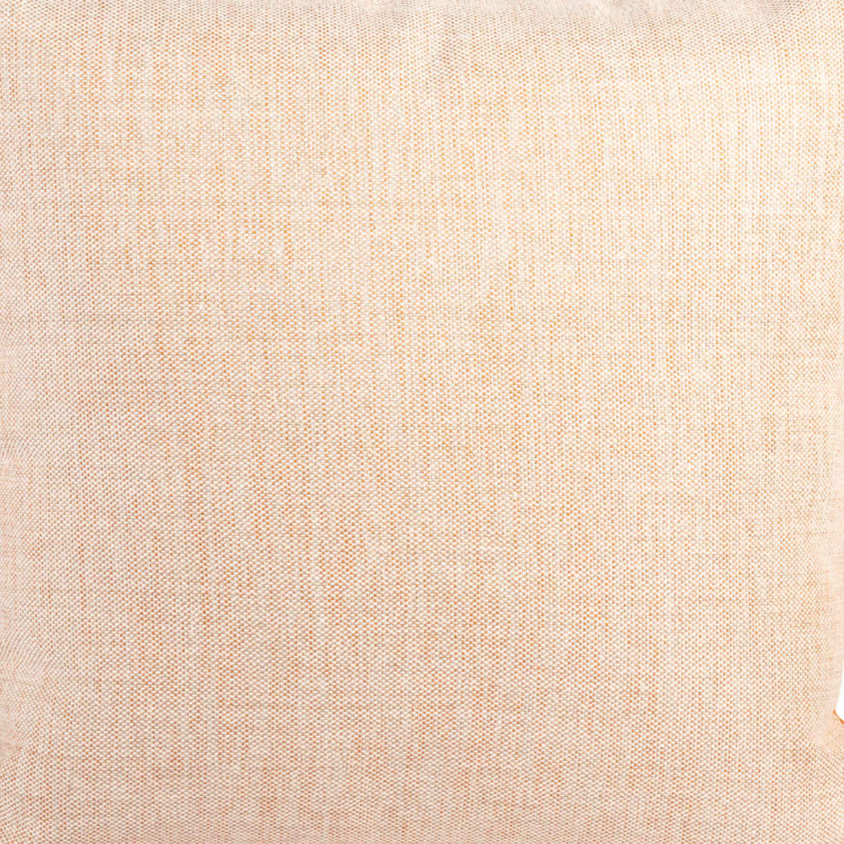 MUDELL Cushion 45x45 Orange and White with Piping