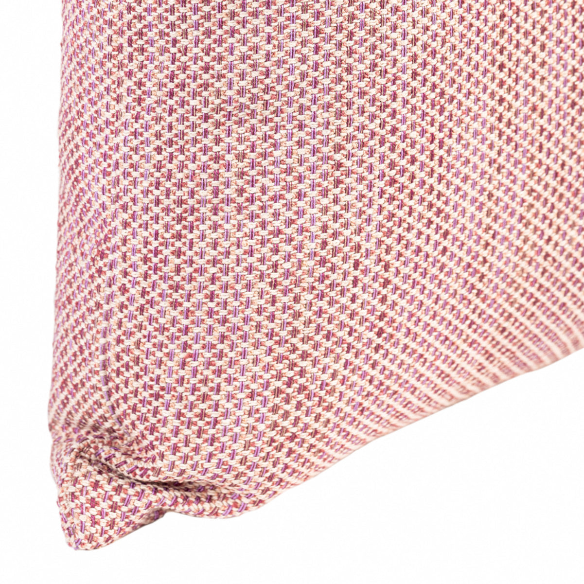 MUDELL Cushion 45x45 Pink and Beige Intertwined