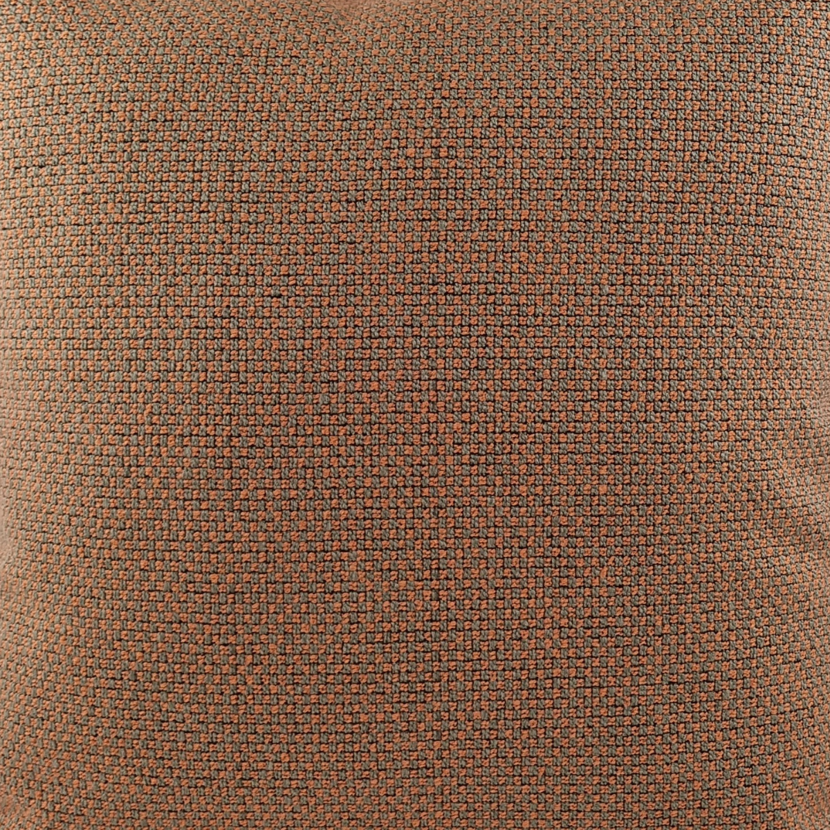 MUDELL Cushion 45x45 Terracotta and Gray with border