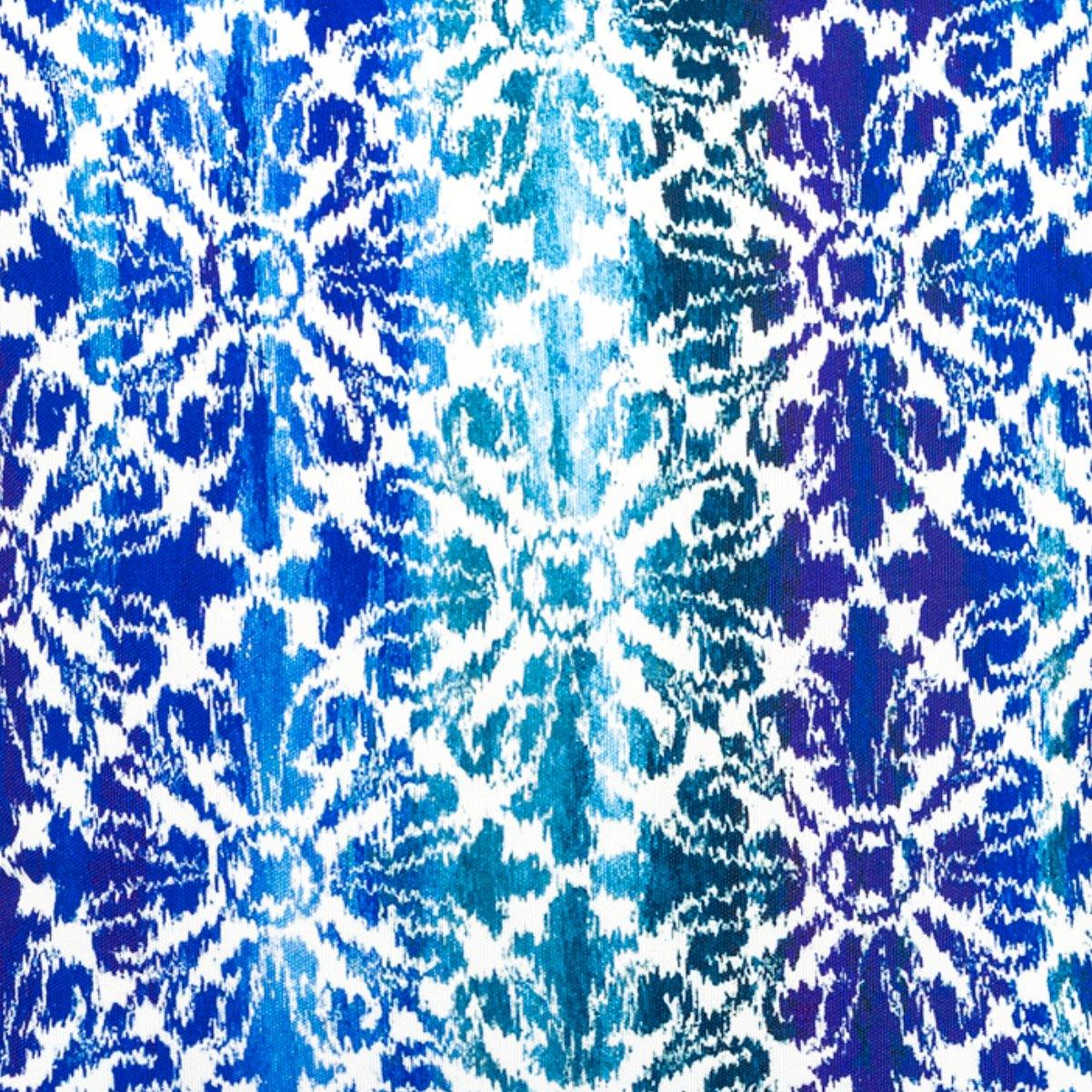 Almofada MUDELL 45x45 Tie Dye Azul Gradiente - KUXIN // Home Fashion