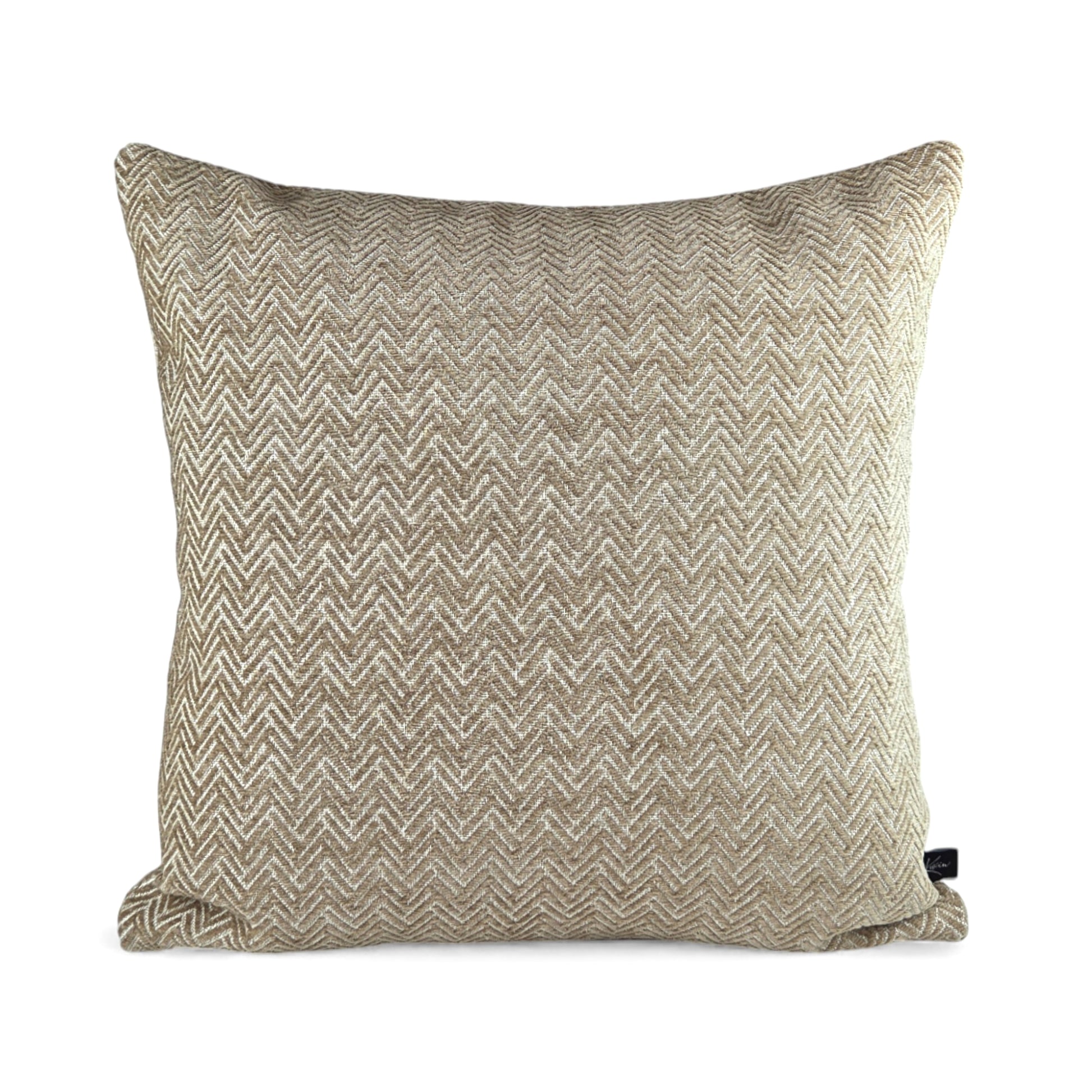 Almofada MUDELL 50x50 em tecido em espinha Bege