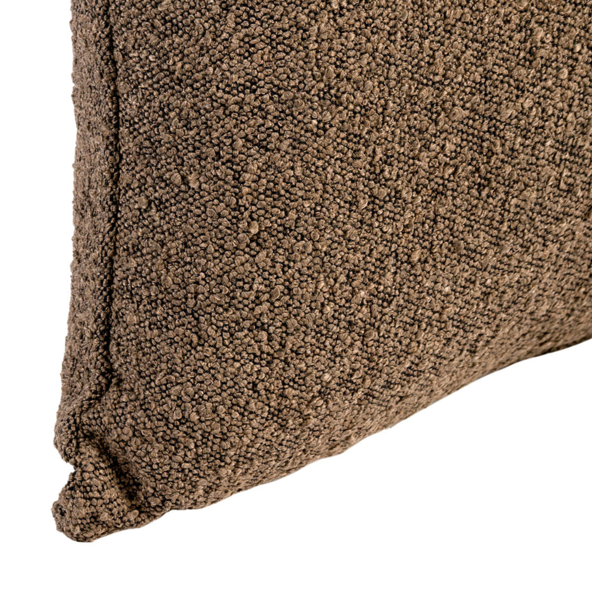 Almofada NOKKLI 45x45 Bouclé Castanho