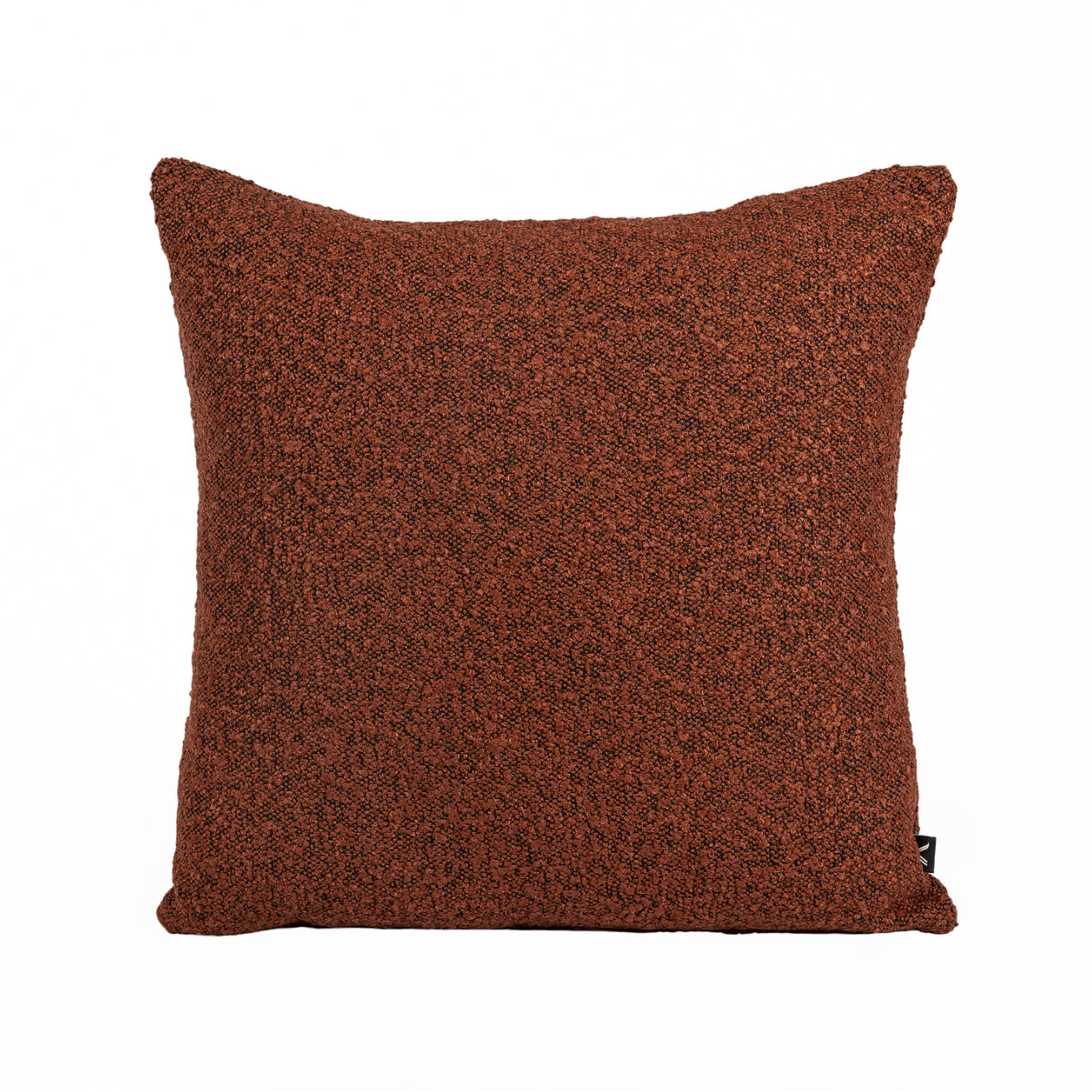 Almofada NOKKLI 45x45 Bouclé Castanho Terracota