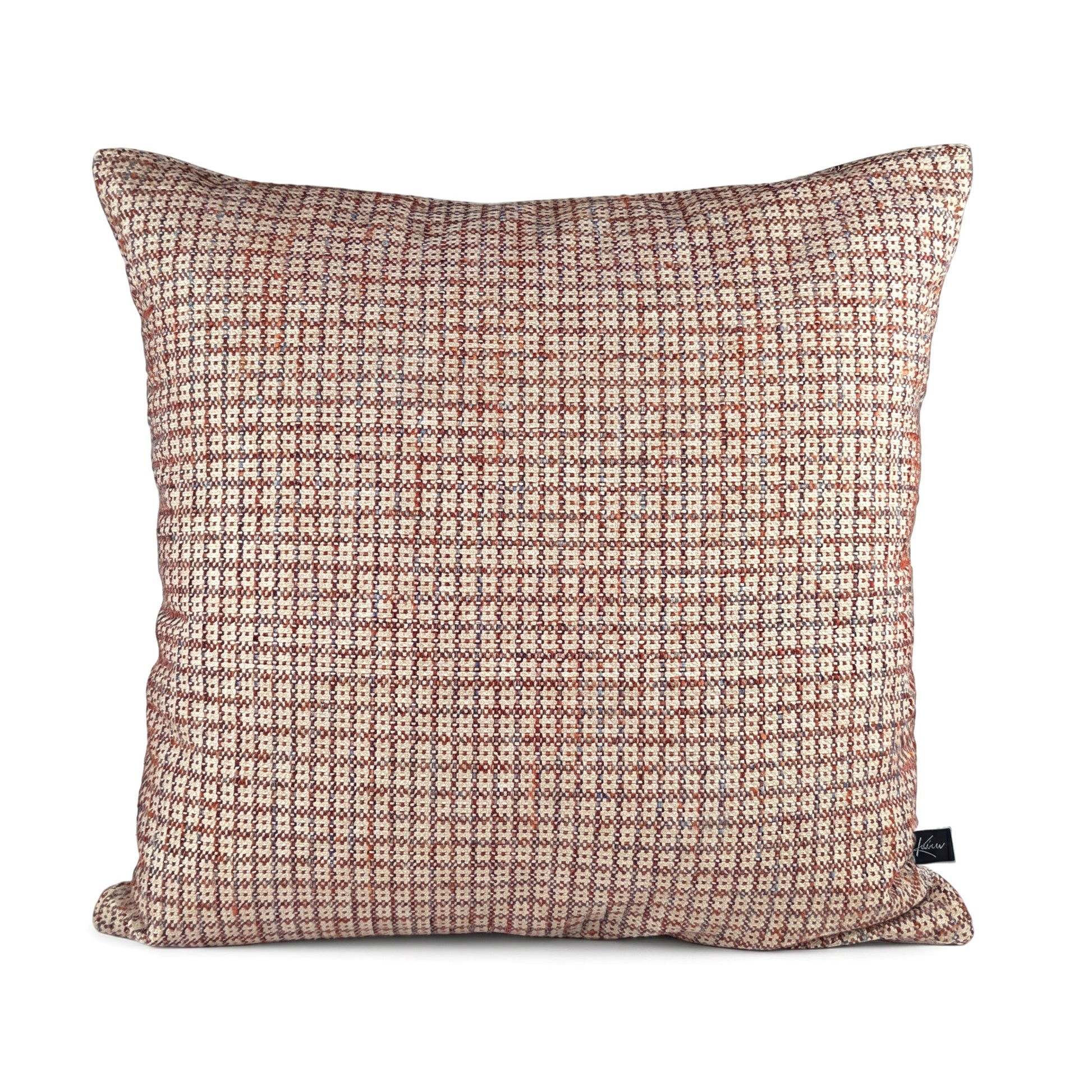 Cushion KULURI 50x50 in shades of Green and palette