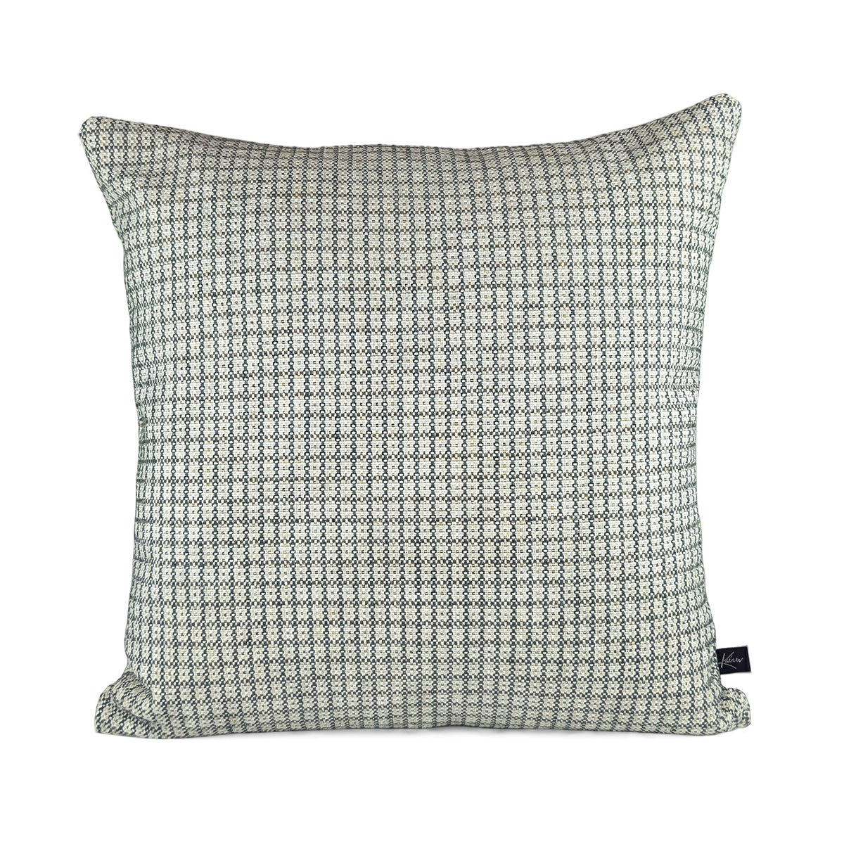 Cushion KULURI 50x50 in shades of Green and palette