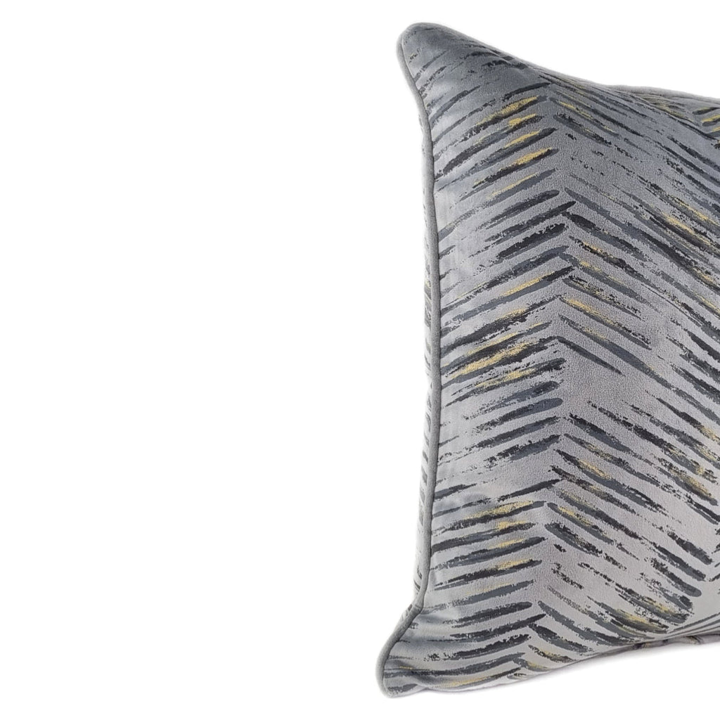 Almofada JIDDI 45x45 Soft Sparkle Cinza