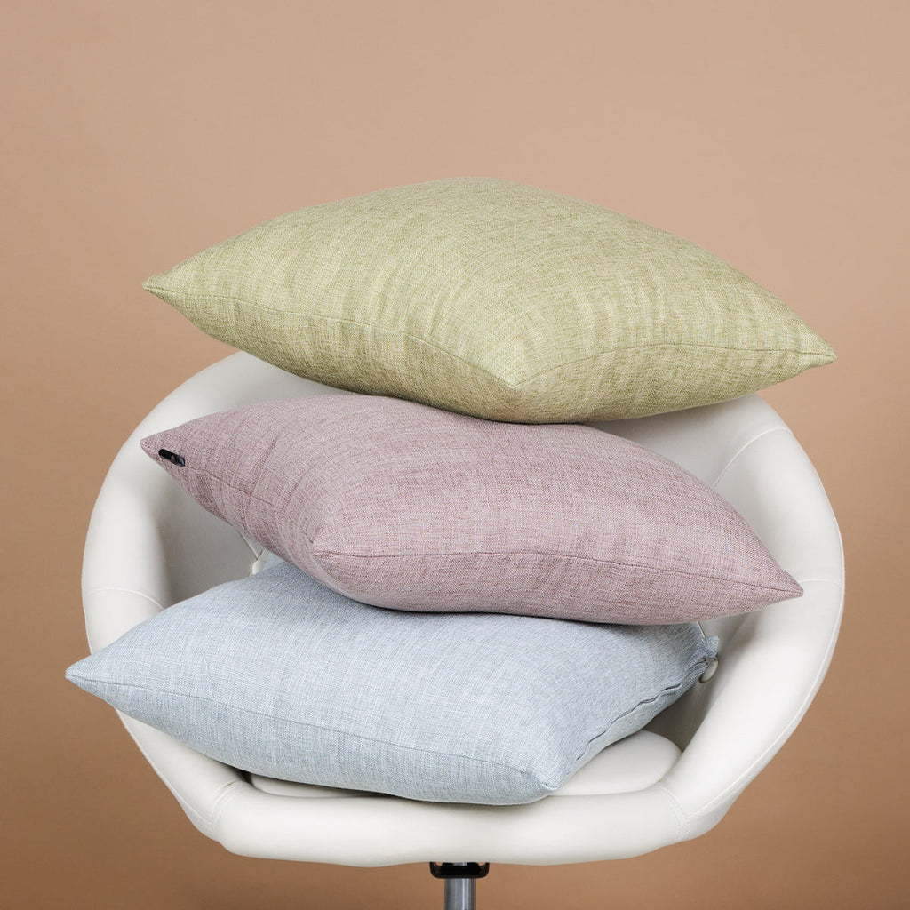 Almofada DINJA 45x45 Tipo Linho Vermelho Tinto | ❤️ @martacyrnecarvalho